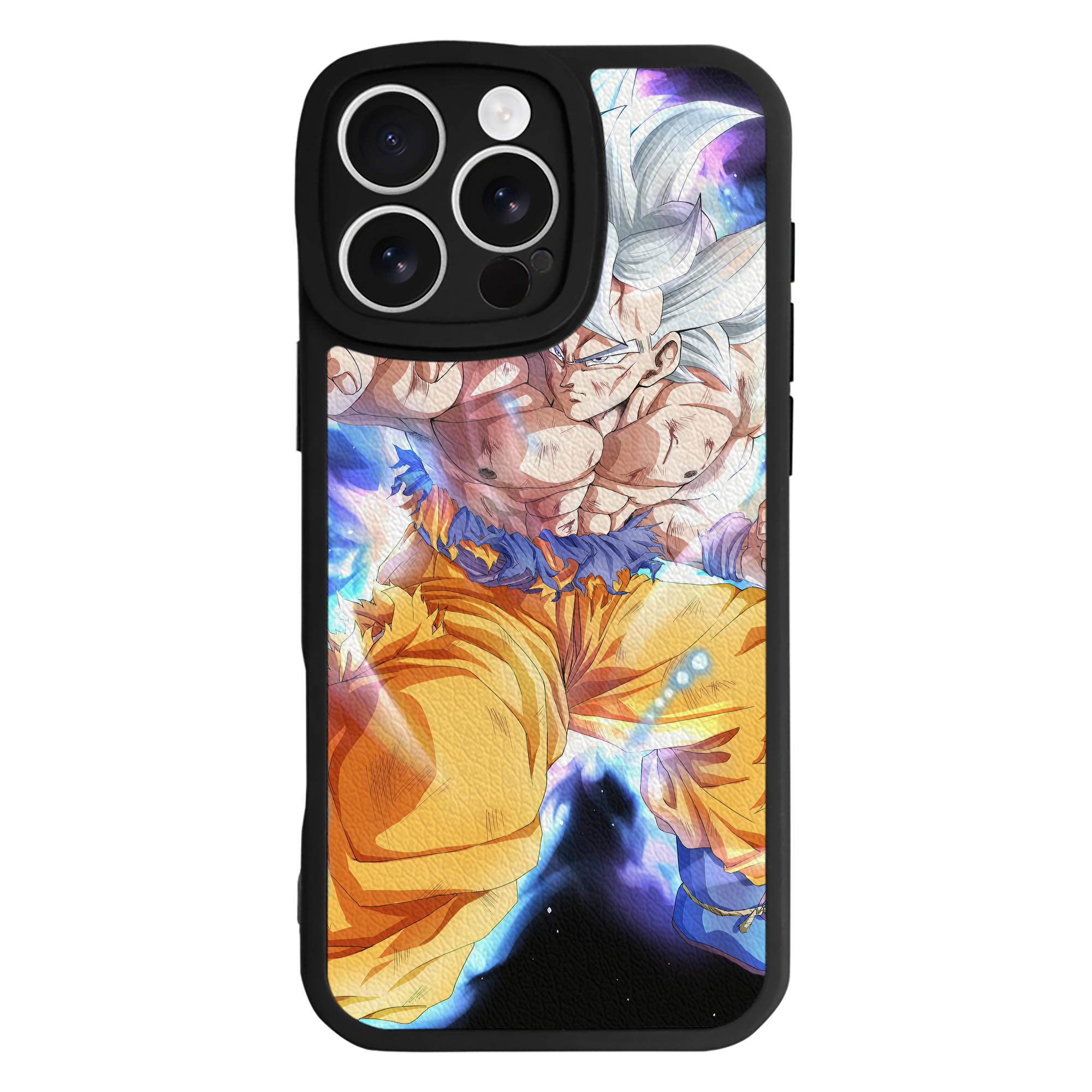 （画像用） ドラゴンボール DRAGON BALL 【iPhone 16シリーズ対応】シリコンスマホケース（レザー調） 材質：シリコン